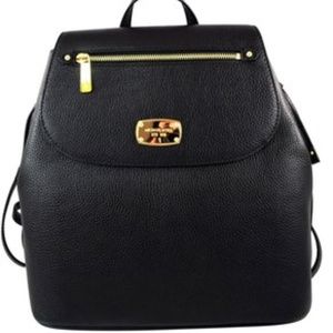 SOLD: Michael Kors Bedford Zip Leather Backpack